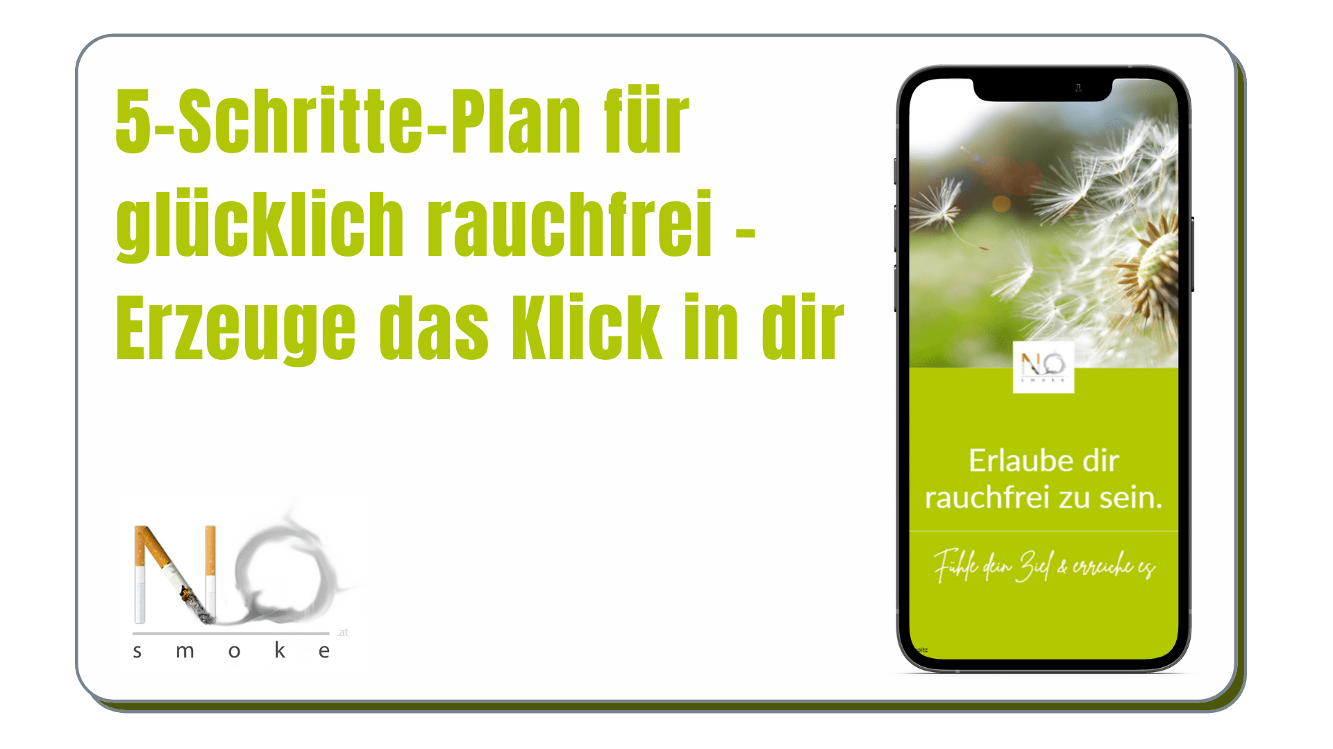 Anleitung zum glücklichen Rauchfrei - Danke